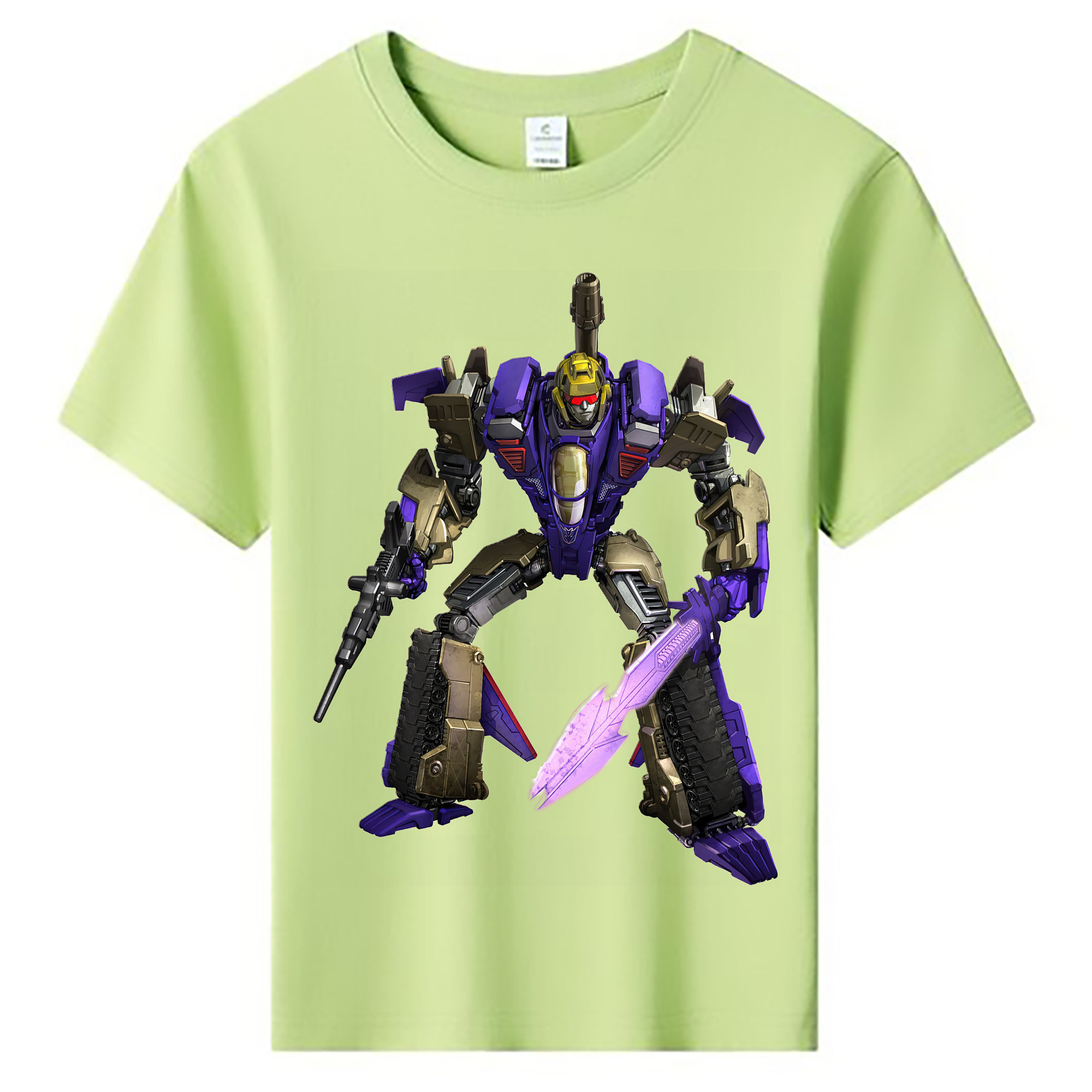 （画像用） Transformers トランスフォーマー 綿100％キッズTシャツ（フロントプリント）